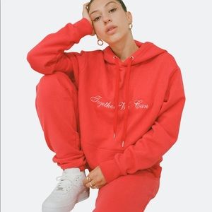 KROST Together We Can Red Sweatshirt